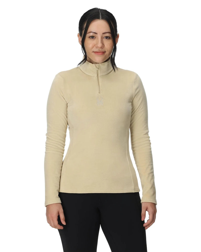 Spyder Womens Snow Layers Shimmer Bug Half Zip