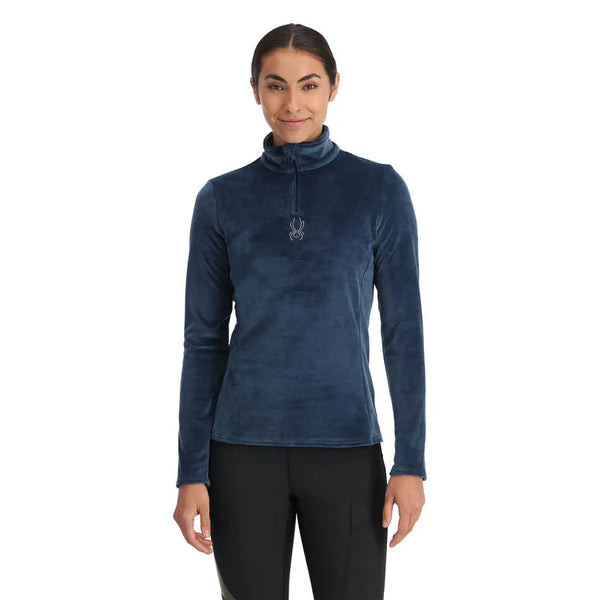 Spyder Womens Snow Layers Shimmer Bug Half Zip