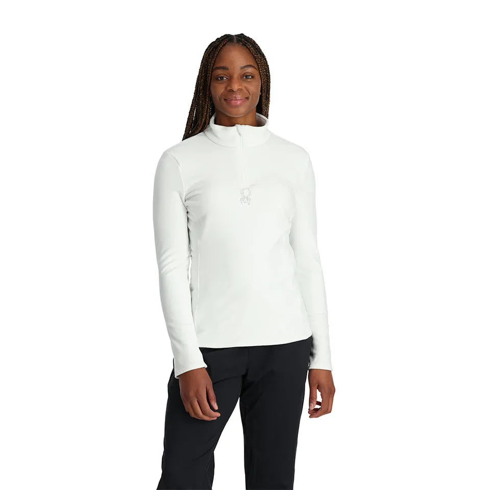 Spyder Womens Snow Layers Shimmer Bug Half Zip