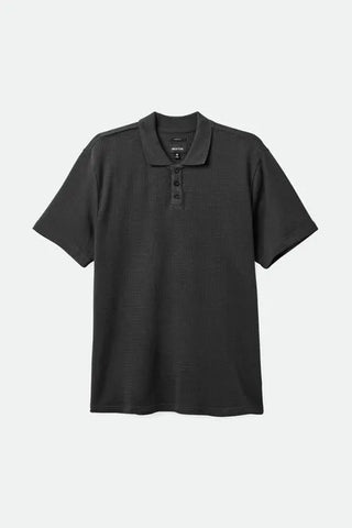 Brixton Mens Knit Waffle Polo