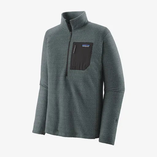 Patagonia Mens Sweatshirt R1 Air Zip-Neck