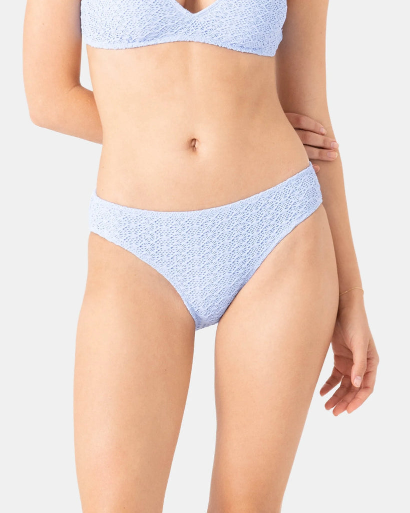 Roxy Womens Bikini Bottoms Crochet Hipster Full