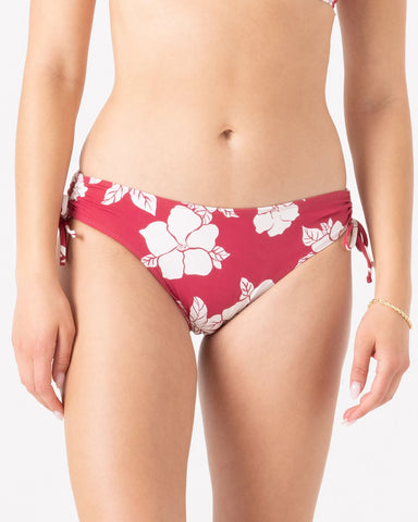 Roxy Womens Bikini Bottoms Hibiscus Hideaway Hipster Lace Full