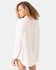 Roxy Womens Shirt Stripe Out Cover Up Shirt