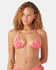 Roxy Womens Bikini Top Garden Twirl Tiki Triangle