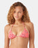 Roxy Womens Bikini Top Garden Twirl Tiki Triangle