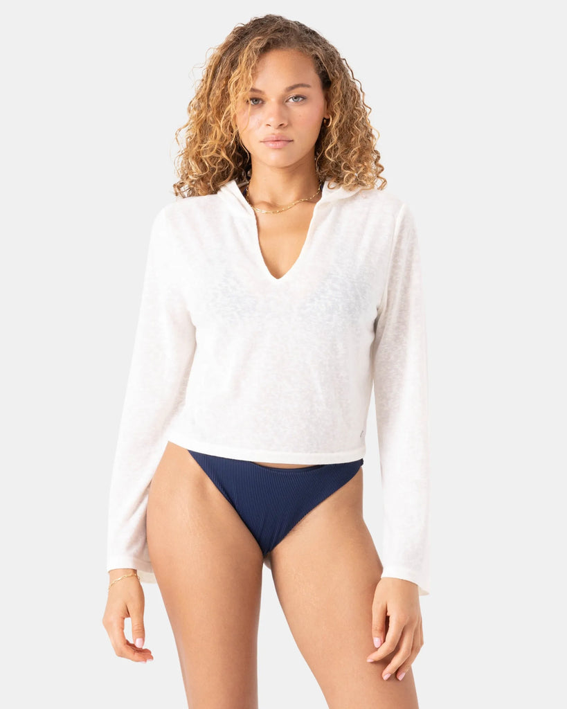 Roxy Womens Shirt After Surf Cover Up Hoodie