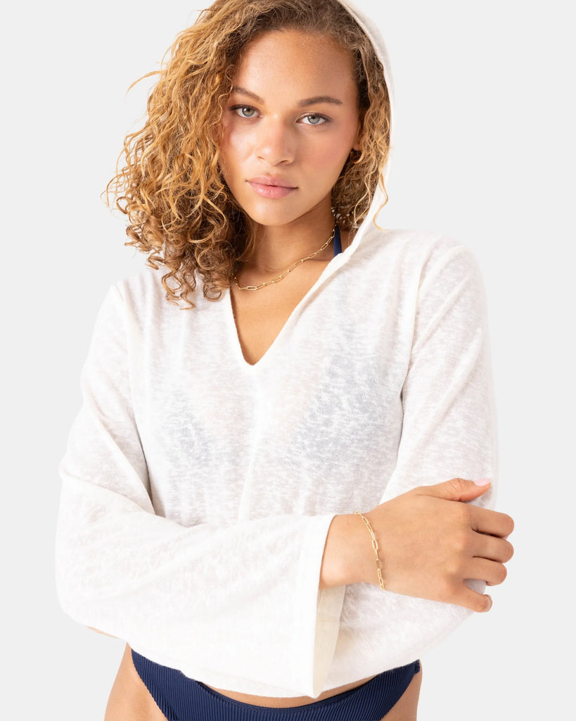 Roxy Womens Shirt After Surf Cover Up Hoodie