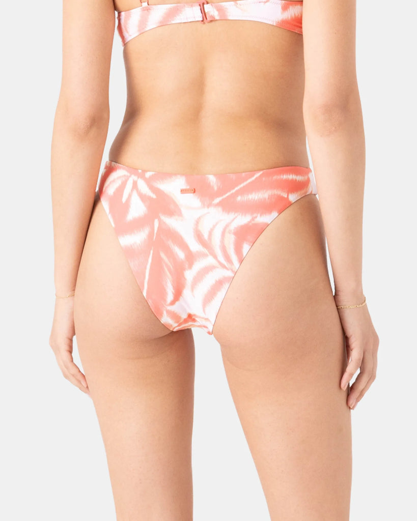 Roxy Womens Bikini Bottoms Palm Haze Knotted Scoop Cheeky