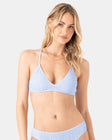 Roxy Womens Bikini Top Crochet Athletic Triangle