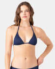 Roxy Womens Bikini Top Rib Roxy Love Tiki Triangle