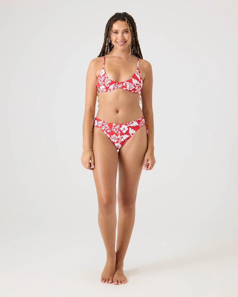 Roxy Womens Bikini Top Days Of Summer Athletic Triangle