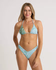 Roxy Womens Bikini Top Sea Bloom Mini Tiki Triangle
