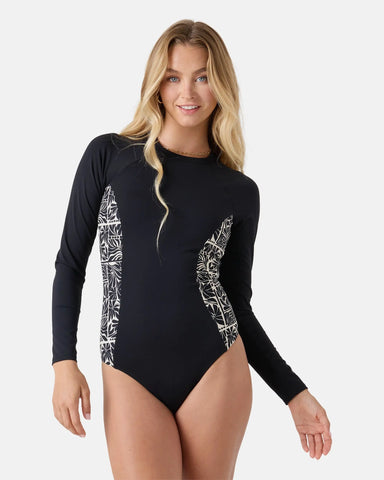 Roxy Womens Swimsuit Geo Flower Surf Suit
