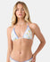 Roxy Womens Bikini Top Catch My Drift Tiki Triangle