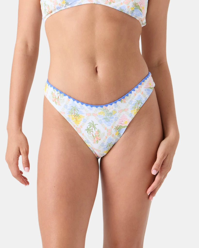 Roxy Womens Bikini Bottoms Catch My Drift Scoop Cheeky
