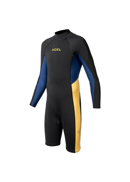 Xcel Kids' Axis Long Sleeve Springsuit 2mm DS