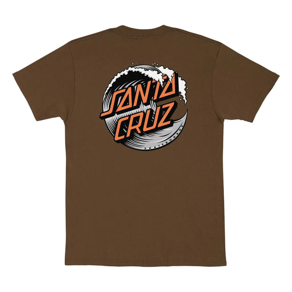Santa Cruz Skateboards Mens Shirt Wave Dot