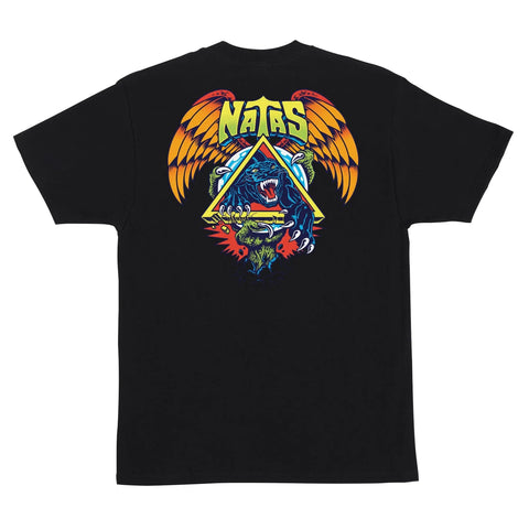 Santa Cruz Skateboards Mens Shirt Natas SC Panther