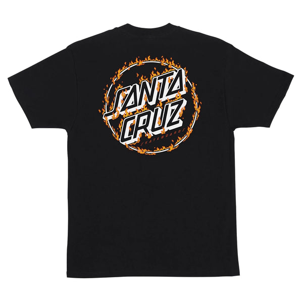 Santa Cruz Skateboards Mens Shirt Burnt Opus