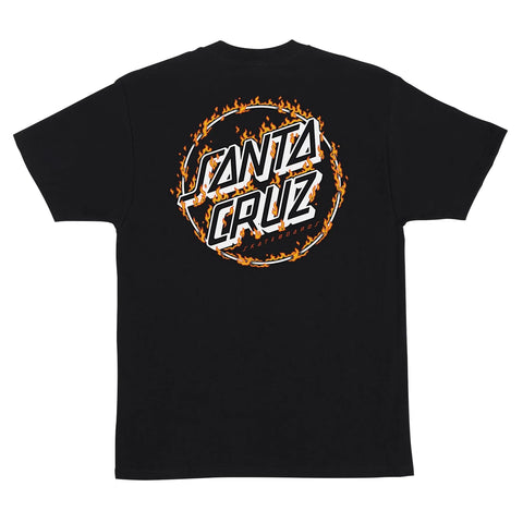 Santa Cruz Skateboards Mens Shirt Burnt Opus