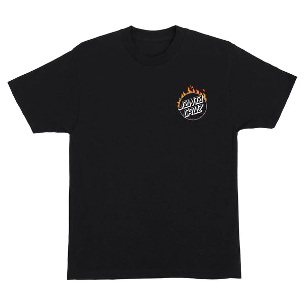Santa Cruz Skateboards Mens Shirt Burnt Opus