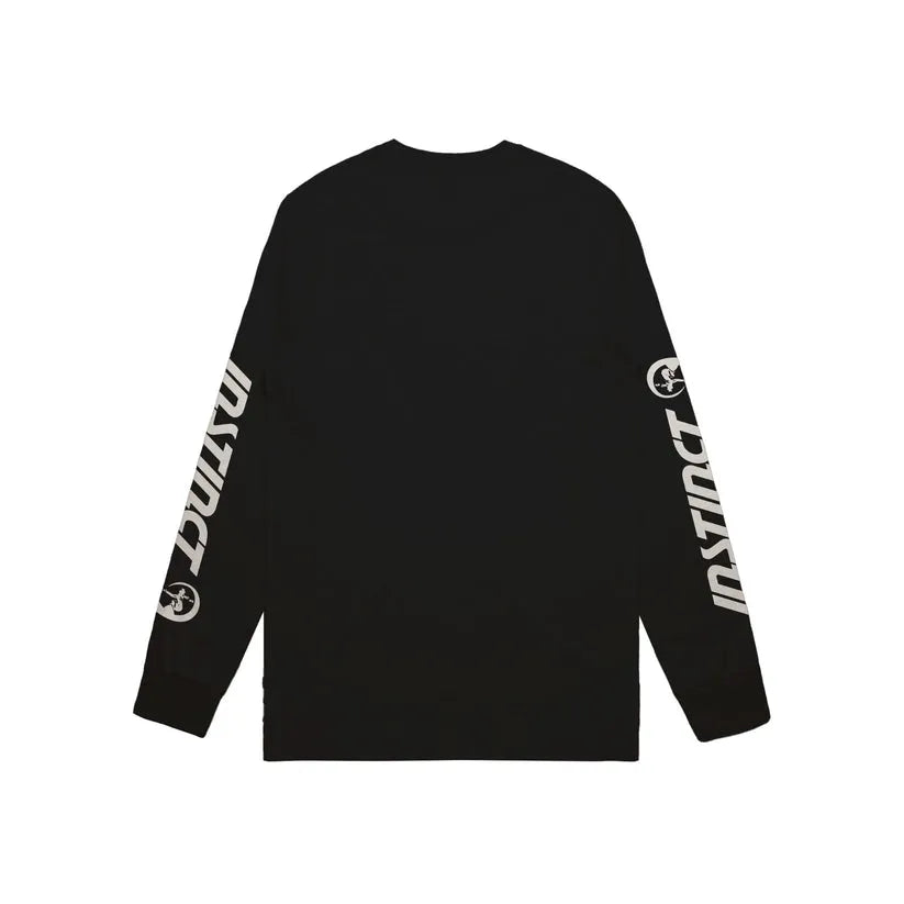 Instinct Mens Shirt Slanted Long Sleeve Tee