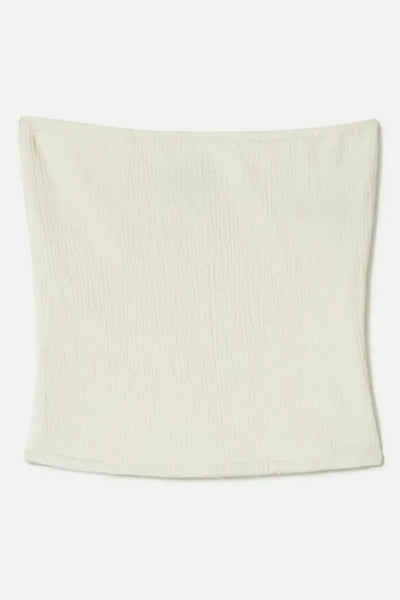 Brixton Womens Crinkle Tube Top
