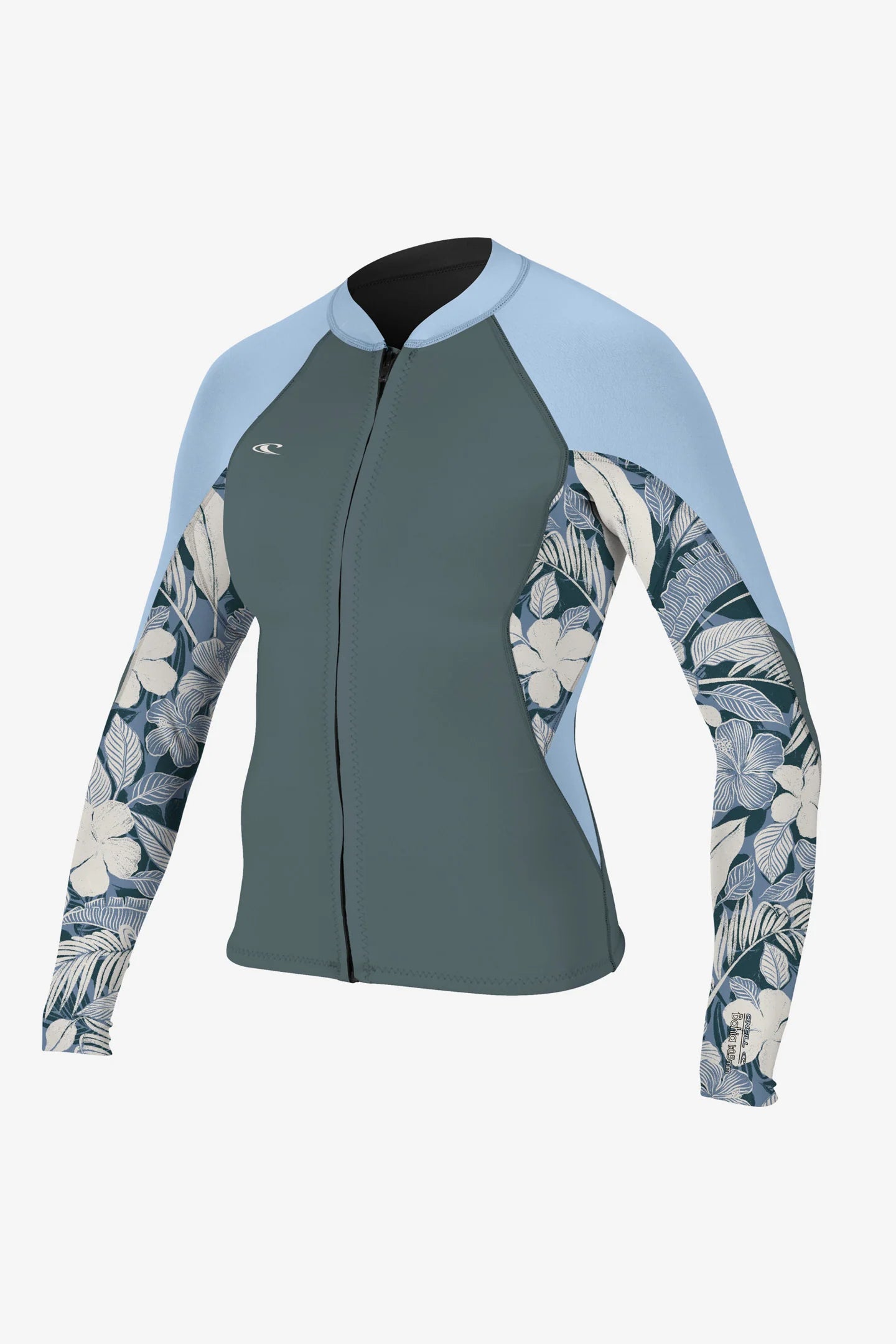 Oneill Womens Wetsuit Bahia 1.5mm Full Zip Jacket