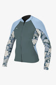 Oneill Womens Wetsuit Bahia 1.5mm Full Zip Jacket