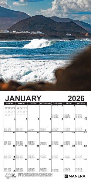Global Surf Tide 2026 Calendar