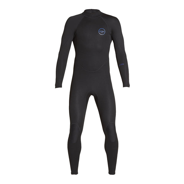 Xcel Men's Axis Flatlock Back Zip Full Wetsuit 3/2mm DS