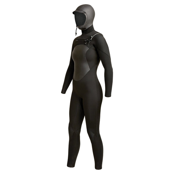 Xcel Women's Axis 5/4mm Front Zip Hooded Full Wetsuit DS