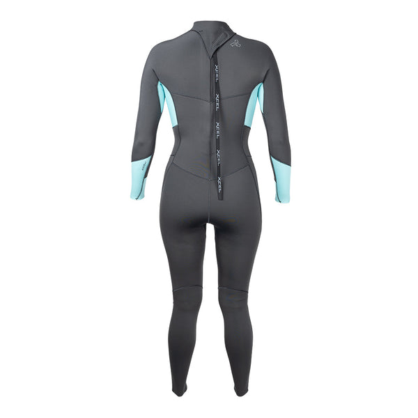 Xcel Women's Axis 3/2mm Back Zip Full Wetsuit DS