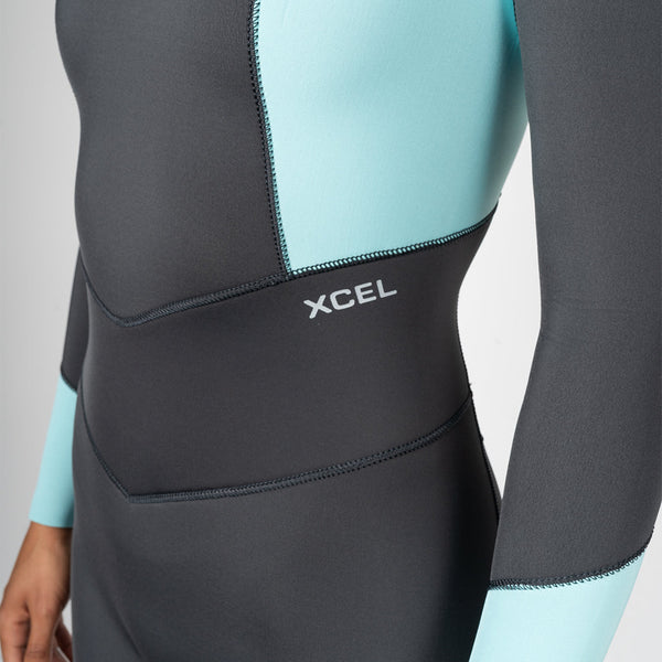 Xcel Women's Axis 3/2mm Back Zip Full Wetsuit DS
