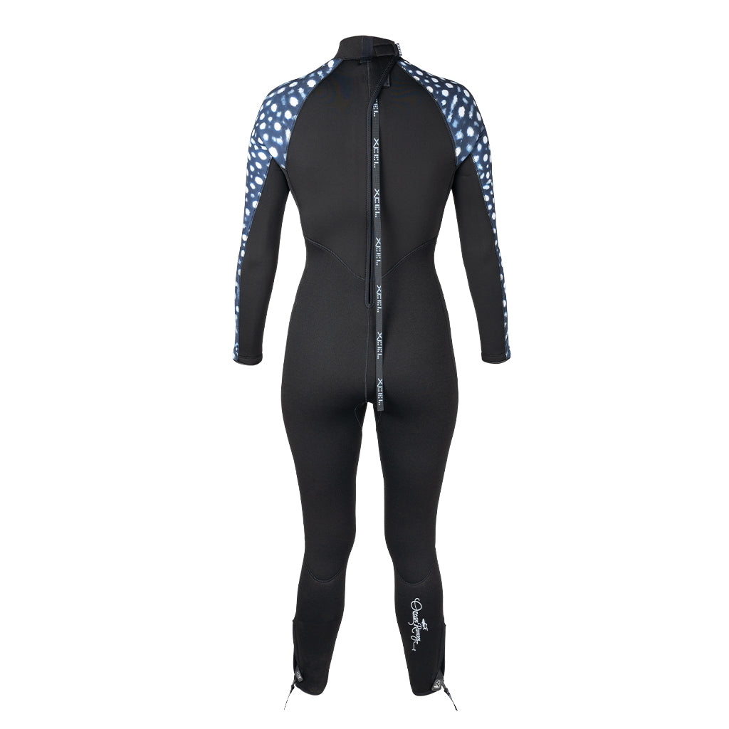 プードル Xcel Womens Water Inspired Hydroflex Dive Full Wetsuit 7/6mm DS