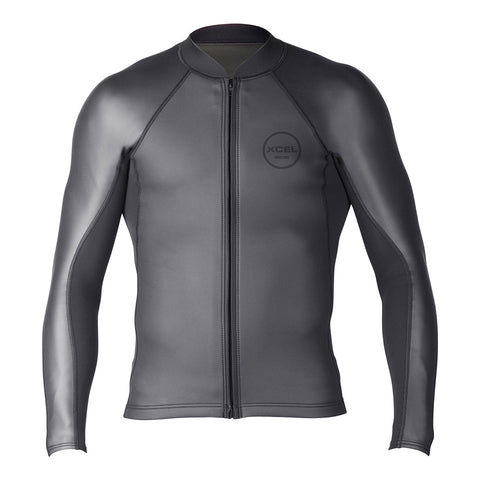 Xcel Men's Axis Sharkskin Long Sleeve Front Zip Jacket 2/1mm DS