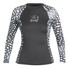 RASH シーガル Xcel Women's Ocean Ramsey Water Inspired Premium Stretch