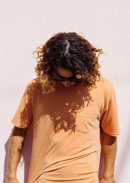Vissla Mens Shirt Solid Sets Cosmic Wash Pocket Tee