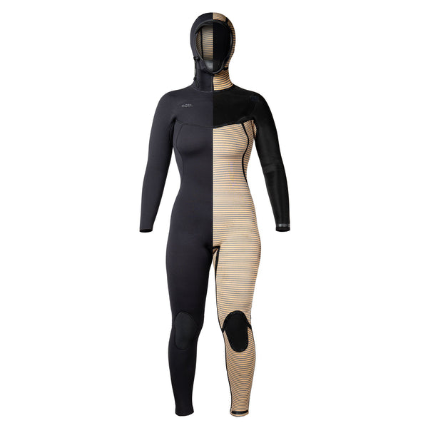 Xcel Women's Comp+ Hooded Full Wetsuit 5/4mm DS