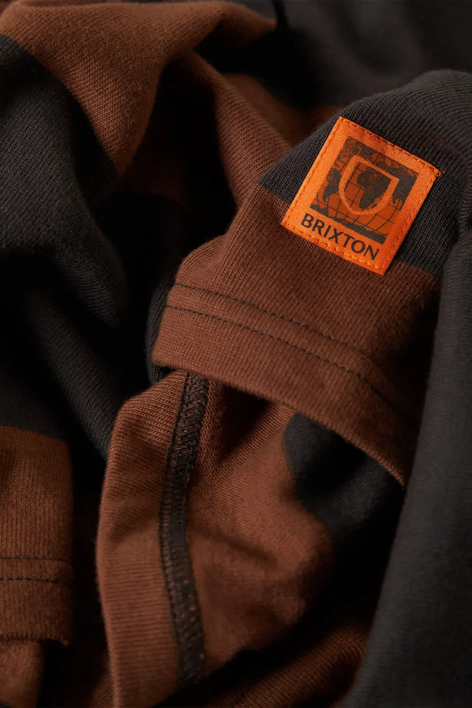 Brixton Mens Shirt Union Heavyweight Rugby Polo