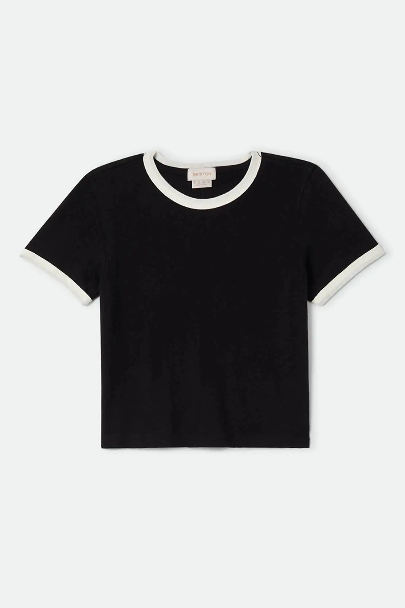 Brixton Womens Shirt Carefree Organic Garment Dye Ringer