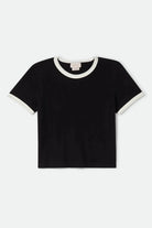 Brixton Womens Shirt Carefree Organic Garment Dye Ringer
