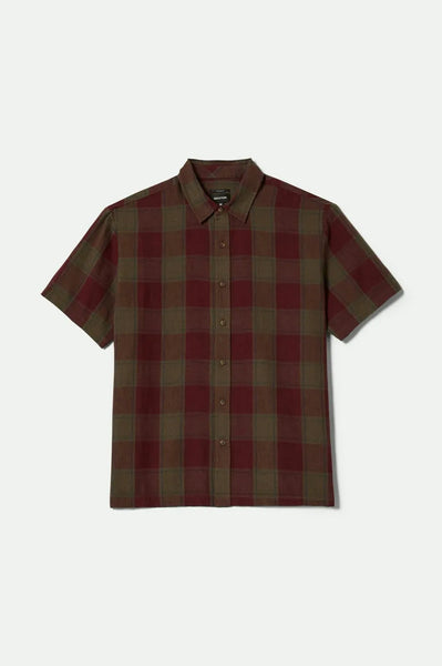 Brixton Mens Shirt Cru Linen Blend