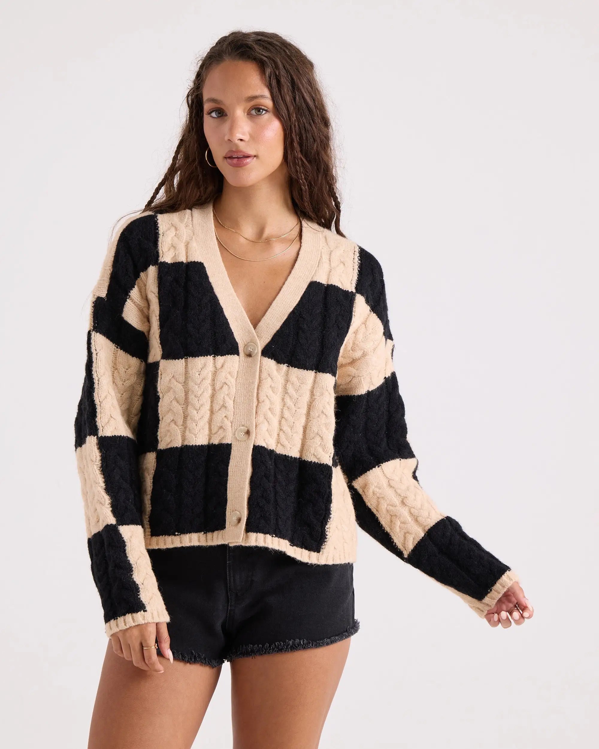 Volcom Womens Sweater Check You