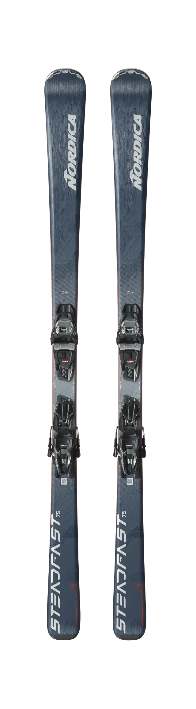 Nordica Mens Skis Steadfast 75 CA TP2 Comp 10