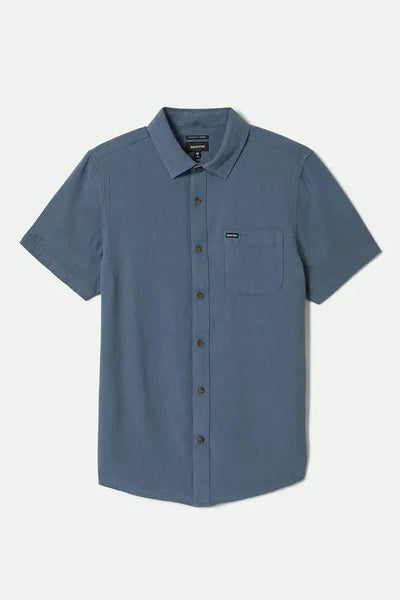 Brixton Mens Woven Charter Organic Cotton Linen Blend