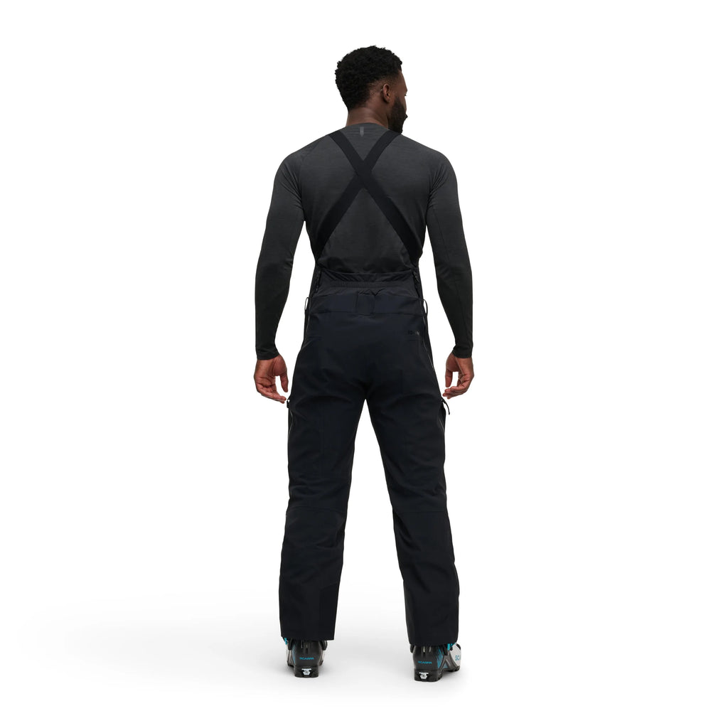 Black Diamond Mens Snow Pants Recon Stretch Bibs