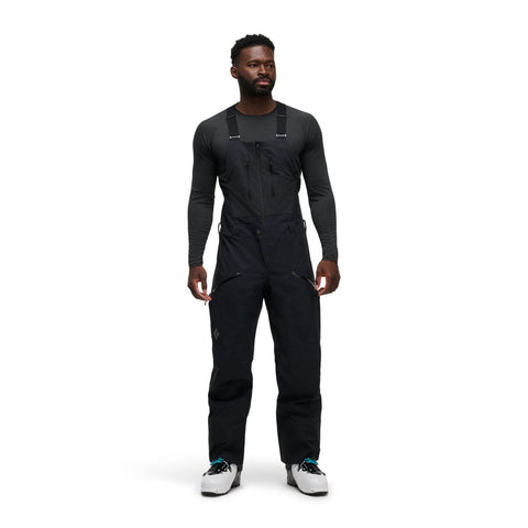 Black Diamond Mens Snow Pants Recon Stretch Bibs