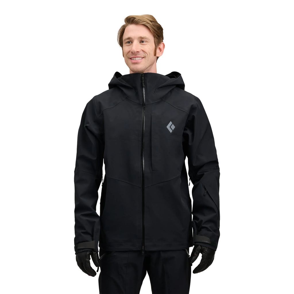 Black Diamond Mens Snow Jacket Recon Stretch Shell